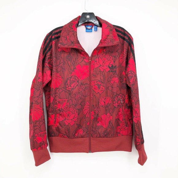 adidas firebird floral